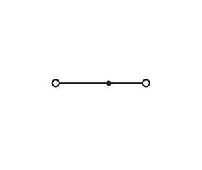 WAGO GmbH & Co. KG 2-LeiterMini-Durchgangskl. 1 mm²,schwarz 2050-1205