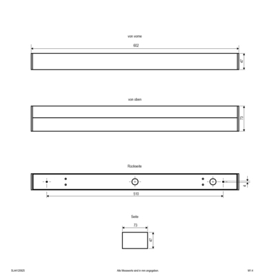 EVN Lichttechnik LED-Wandleuchte SL44120925