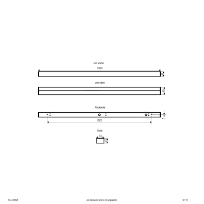 EVN Lichttechnik LED-Wandleuchte IP44 SL44380925