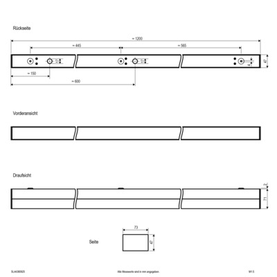 EVN Lichttechnik LED-Wandleuchte IP44 SL44380925