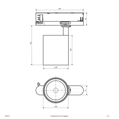 EVN Lichttechnik LED-Schienenstrahler TS250127