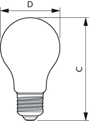 Philips Lighting LED-Lampe A60 E27, 840 CoreProLED #16907400