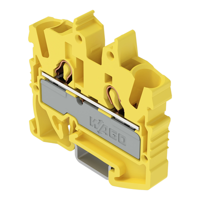 WAGO GmbH & Co. KG 2-LeiterMini-Durchgangskl. 2,5 mm²,gelb 2052-1206
