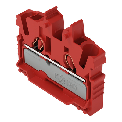 WAGO GmbH & Co. KG 2-LeiterMini-Durchgangskl. 2,5 mm²,rot 2052-303