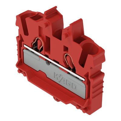 WAGO GmbH & Co. KG 2-LeiterMini-Durchgangskl. 2,5 mm²,rot 2052-313 WAGO GmbH & Co. KG 2-LeiterMini-Durchgangskl. 2,5 mm²,rot 2052-313