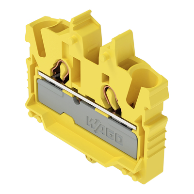 WAGO GmbH & Co. KG 2-LeiterMini-Durchgangskl. 2,5 mm²,gelb 2052-316