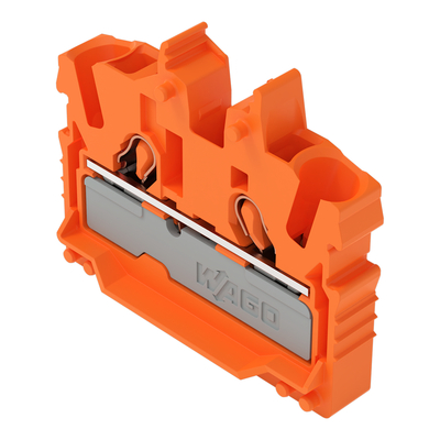 WAGO GmbH & Co. KG 2-LeiterMini-Durchgangskl. 2,5 mm²,orange 2052-322