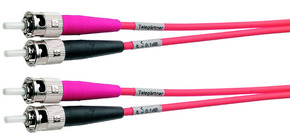 Telegärtner Duplex-Rangierkabel 9/125 1m 4XT-ST-Stecker 100010724