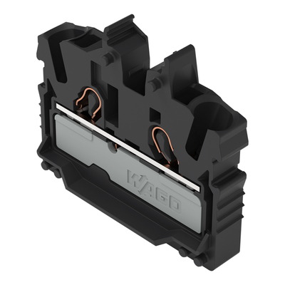 WAGO GmbH & Co. KG 2-LeiterMini-Durchgangskl. 2,5 mm²,schwarz 2052-325