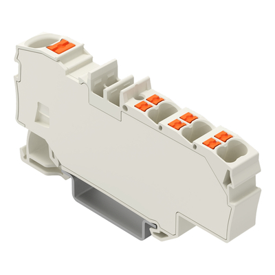 WAGO GmbH & Co. KG Verteilerklemme 1x6mm²/6x1,5mm²,lgr 2206-8039