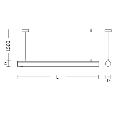 SCHMITZ-WILA LED-Pendelleuchte 2700-6500K 155-1125-135-229