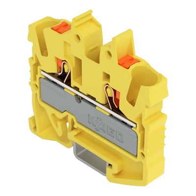 WAGO GmbH & Co. KG 2-LeiterMini-Durchgangskl. Drücker,2,5 mm²,ge 2252-1206
