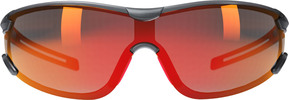 Hellberg Krypton Smoke Red AF/AS Sicherheitsbrille 21333-001