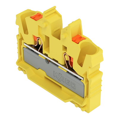 WAGO GmbH & Co. KG 2-LeiterMini-Durchgangskl. Drücker,2,5 mm²,ge 2252-306 WAGO GmbH & Co. KG 2-LeiterMini-Durchgangskl. Drücker,2,5 mm²,ge 2252-306
