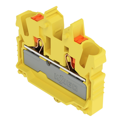 WAGO GmbH & Co. KG 2-LeiterMini-Durchgangskl. Drücker,2,5 mm²,ge 2252-316