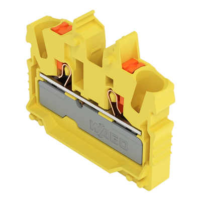 WAGO GmbH & Co. KG 2-LeiterMini-Durchgangskl. Drücker,2,5 mm²,ge 2252-326