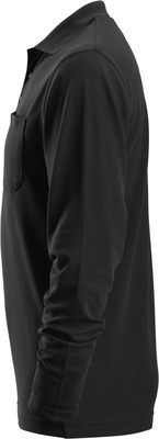 Snickers Workwear Langarm Pique Shirt XS,schwarz 26080400003