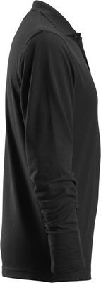 Snickers Workwear Langarm Pique Shirt M,schwarz 26080400005