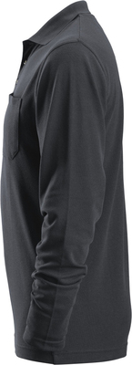 Snickers Workwear Langarm Pique Shirt XS,stahlgrau 26085800003