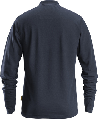Snickers Workwear Langarm Pique Shirt M,navy 26089500005