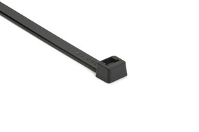 HellermannTyton Kabelbinder schwarz, 1000ST T18R-PA66-BK