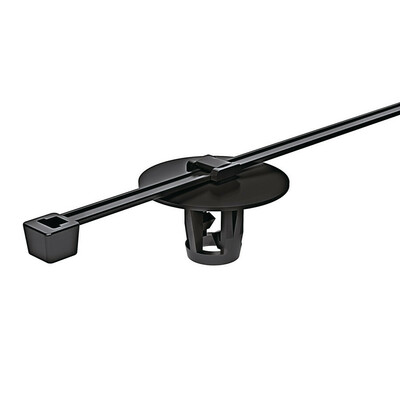 HellermannTyton Befestigungsbinder schwarz T50RSBH5SD-PA66HS-BK
