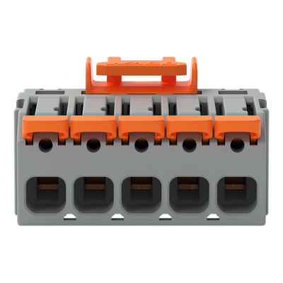 WAGO GmbH & Co. KG 1-Leiter-Federleiste Push-in CAGECLAMP,gr 2231-1105/328-000