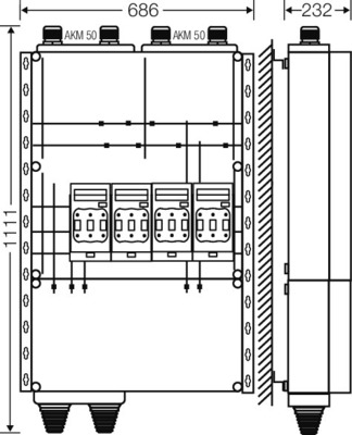 Hensel Hauptleitungsverteiler HV0180