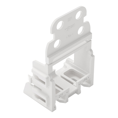 WAGO GmbH & Co. KG Befestigungsadapter 4qmm,dunkelgrau-gelb 221-519/000-053