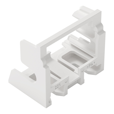 WAGO GmbH & Co. KG Befestigungsadapter 4qmm,dunkelgrau-gelb 221-519/002-053