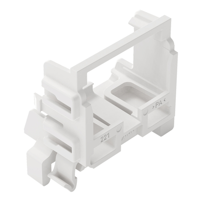 WAGO GmbH & Co. KG Befestigungsadapter 4qmm,dunkelgrau-gelb 221-549/002-053