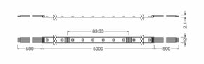 Ledvance RGBW LED-Stripe 930 LS P 1000 RGBW 930 5