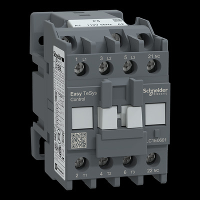 Schneider Electric Leistungsschütz Easy TeSys 3P 6A 110VAC 50HZ LC1E0601F5