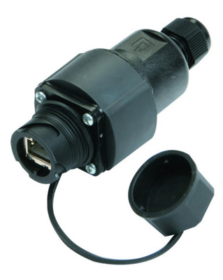 Telegärtner STX V1 Freie Anschlussdose RJ45 Modul B Cat.6A 100007449