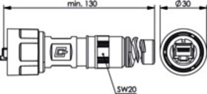 Telegärtner STX V1 RJ45 Steckerset feldkonfektioniert 100007462