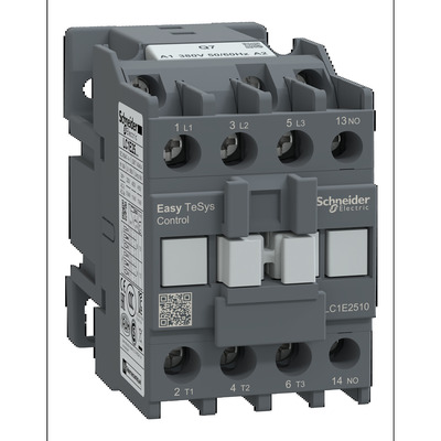 Schneider Electric Leistungsschütz Easy TeSys 25A 380VAC 50/60Hz LC1E2510Q7