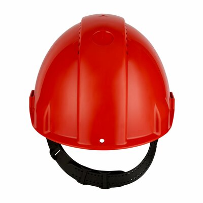 3M Deutschland Schutzhelm G3000 UV rot, belüftet G30CUR