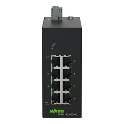WAGO GmbH & Co. KG Industrial-ECO-Switch,8 Po 8Ports 1000Base-T,sw 852-1112/000-001