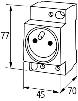Murrelektronik Schutzkontaktsteckdose 67911