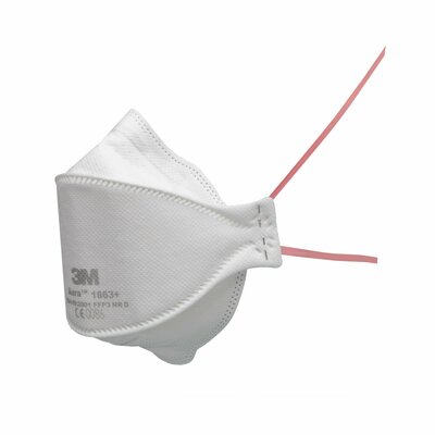 3M Deutschland Aura Atemschutzmaske FFP3 mit Atemventil M1883+ (VE8)