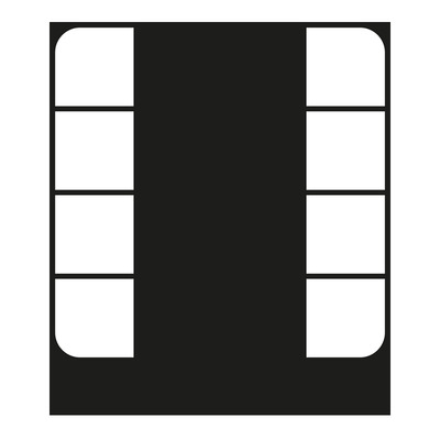 Jung Tastensatz, 4-fach ch komplett CD 504 TSA SW