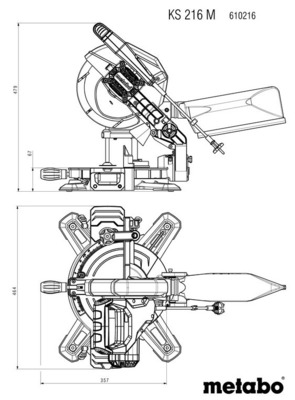 Metabowerke Kappsäge KS 216 M