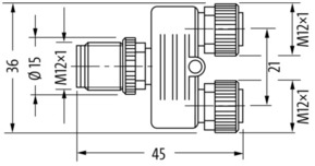 Murrelektronik Rundsteckverbinder T 7000-41141-0000000