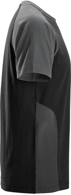 Snickers Workwear 2-Farben T-Shirt M,schw-stahlg 25500458005