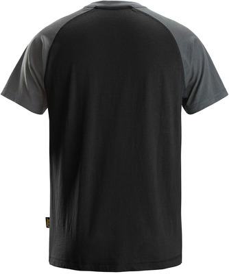 Snickers Workwear 2-Farben T-Shirt M,schw-stahlg 25500458005