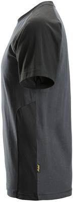 Snickers Workwear 2-Farben T-Shirt S,stahlgr-schw 25505804004