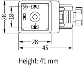 Murrelektronik Ventilstecker 7000-29541-0000000