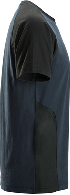 Snickers Workwear 2-Farben T-Shirt L,navy-schw 25509504006
