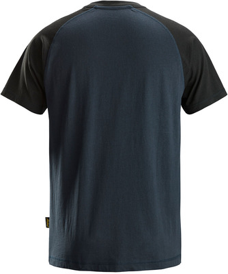 Snickers Workwear 2-Farben T-Shirt 3XL,navy-schw 25509504009