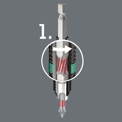 Wera Werk Bit-Box BTZ Bi-Torsion 20xPZ 2x25 05057761001